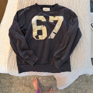 Ralph Lauren Denim & Supply Dark Navy Crewneck Sweatshirt